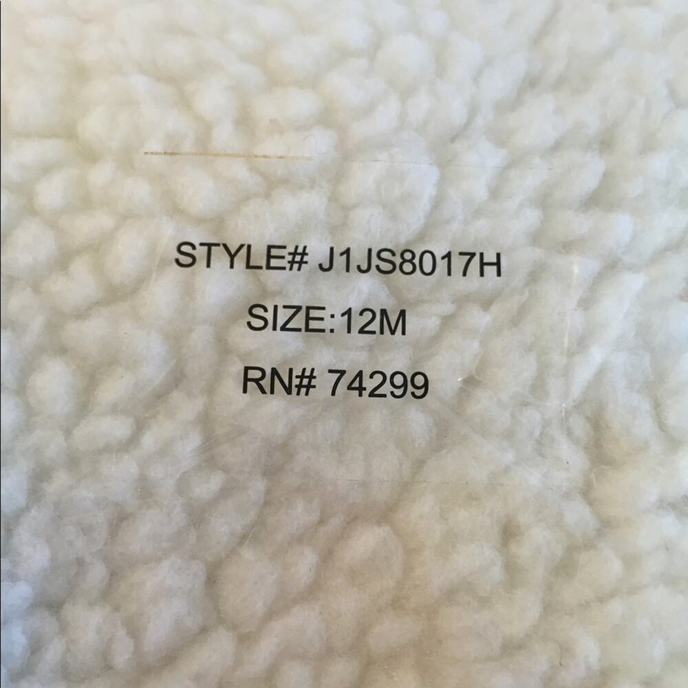 NWT Jessica Simpson Cream Hooded Jacket 12 Months - Picture 7 of 13